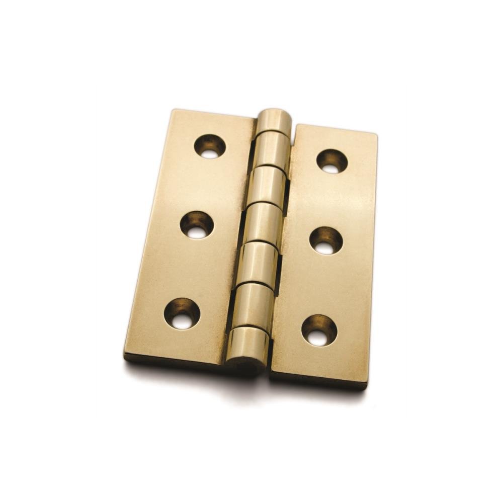 Brusso Solid Brass Quadrant Hinge 1 x 1 x 1-1/4